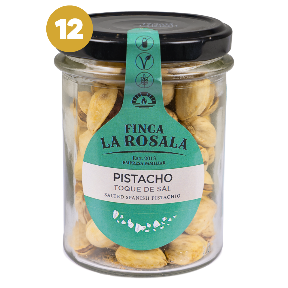 
                  
                    pistachos gourmet tostados sal 12 tarros de 90 gramos
                  
                