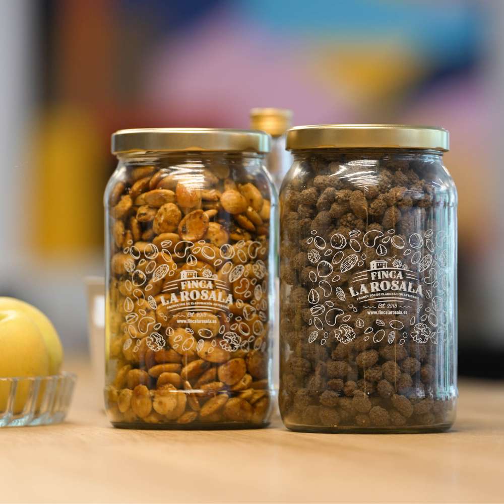 Tarro cristal 1 kg vacío (rellenable)