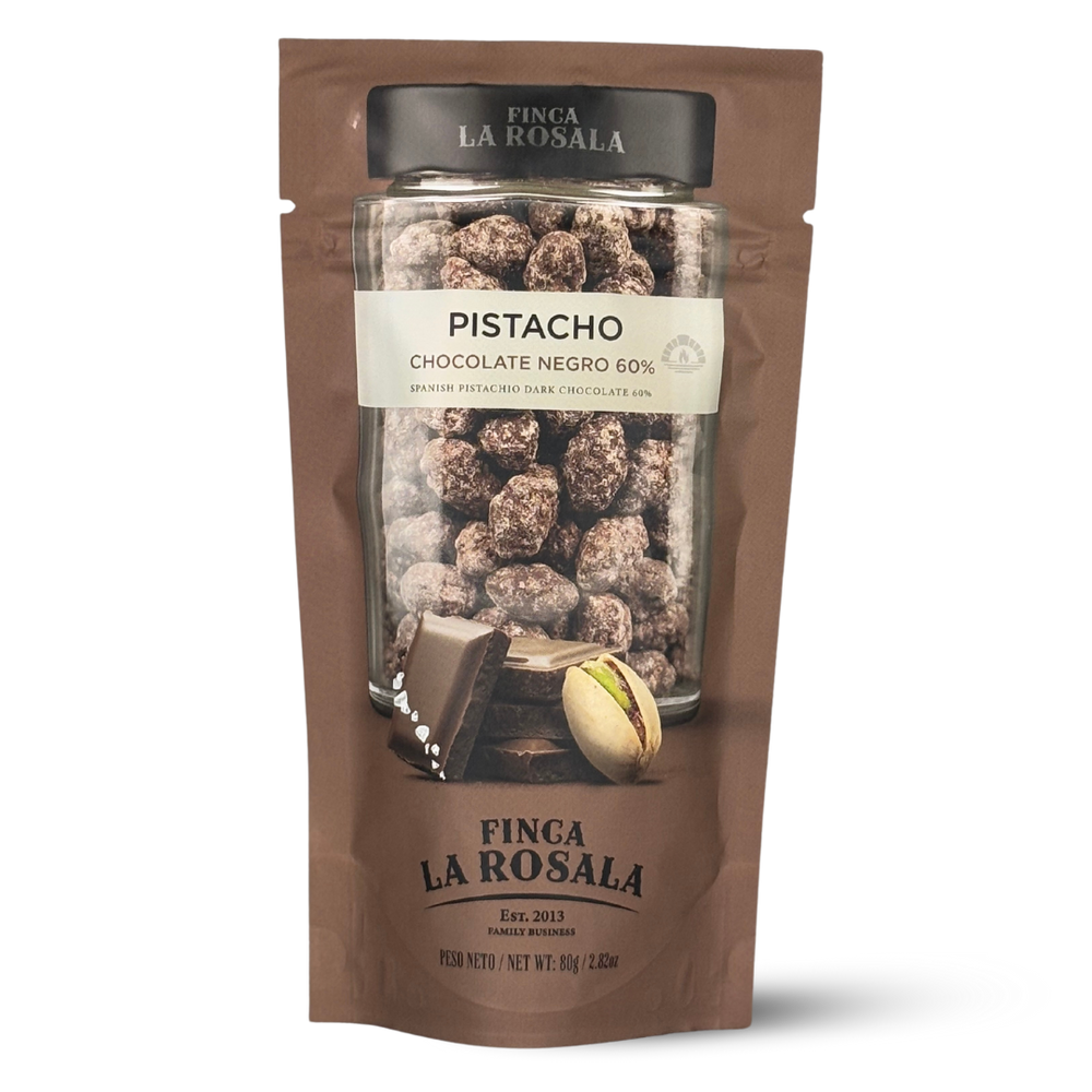 Pistacho de la Mancha Chocolate (Negro 60% & Toque de sal)