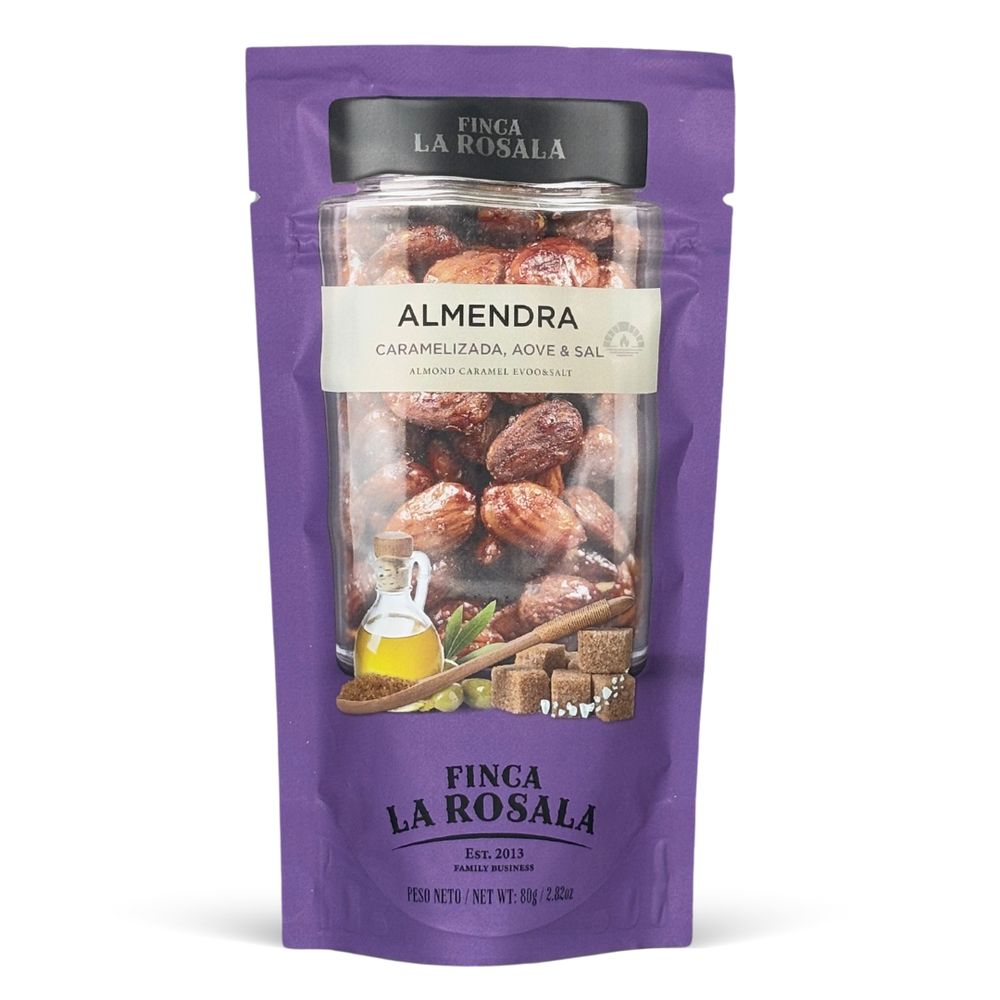 Almendra Caramelizada, AOVE & sal