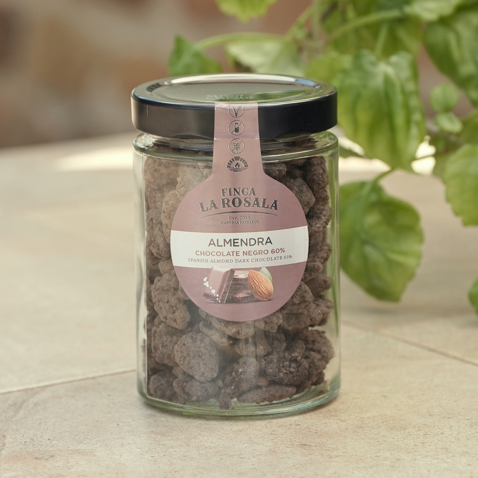 Almendra Valencia Chocolate Negro 60%