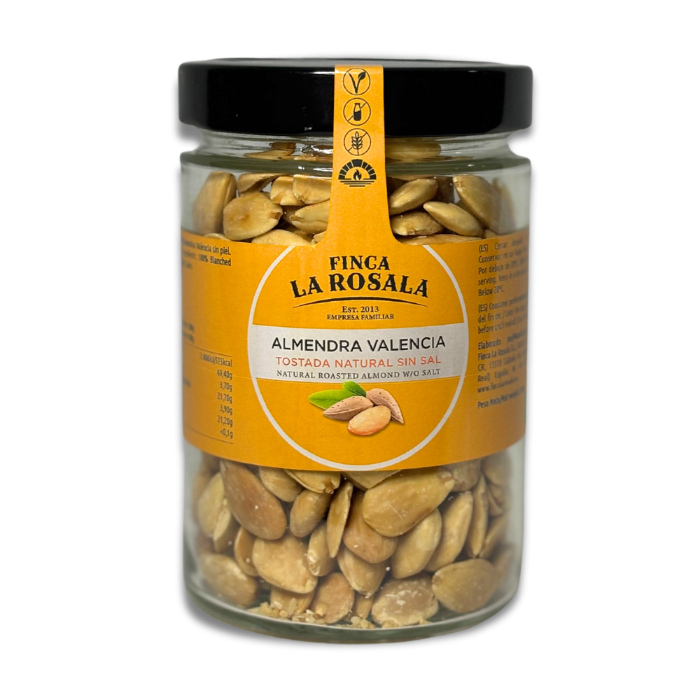 
                  
                    Valencia almonds without salt (natural roasted)
                  
                