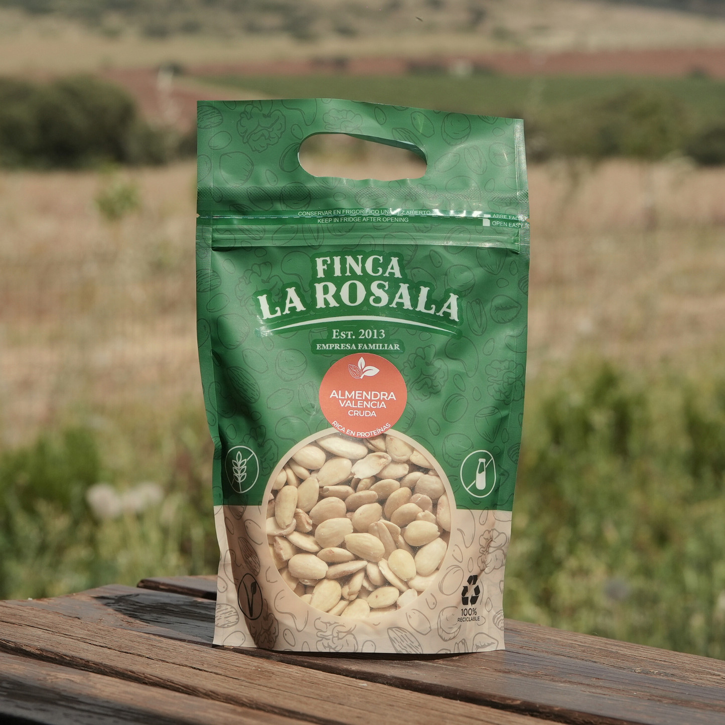 
                  
                    Raw Valencia Almond (Rich in Protein)
                  
                