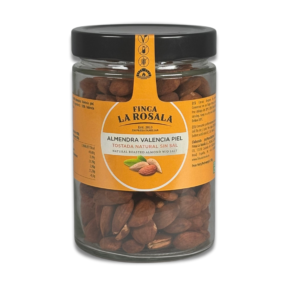 
                  
                    Roasted Largueta almonds without salt
                  
                