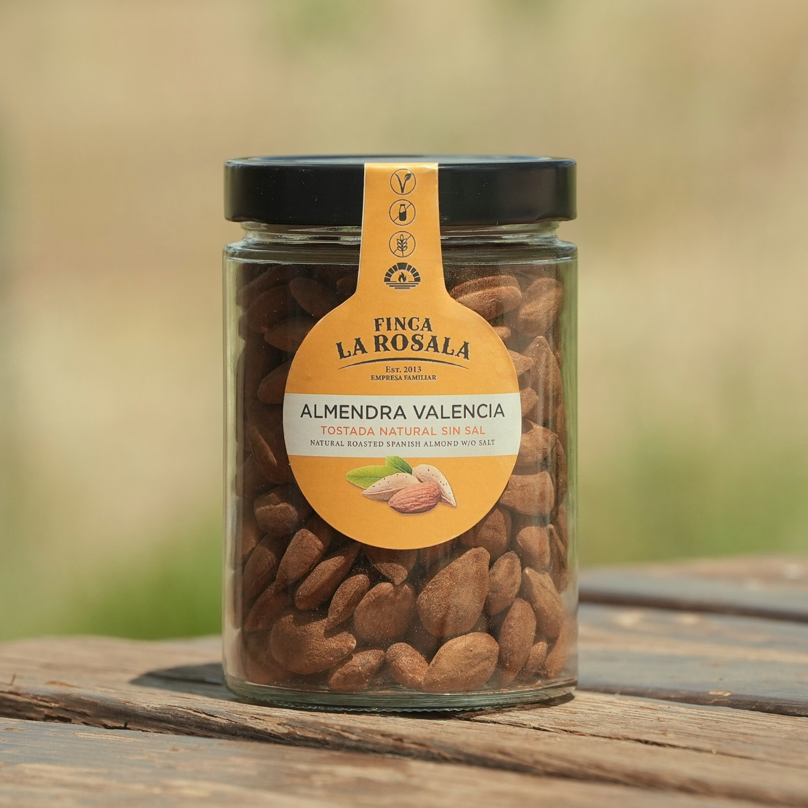 Almendra Valencia sin sal (Tostado Natural)
