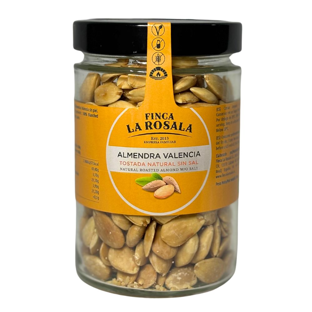 
                  
                    Valencia almonds without salt (natural roasted)
                  
                