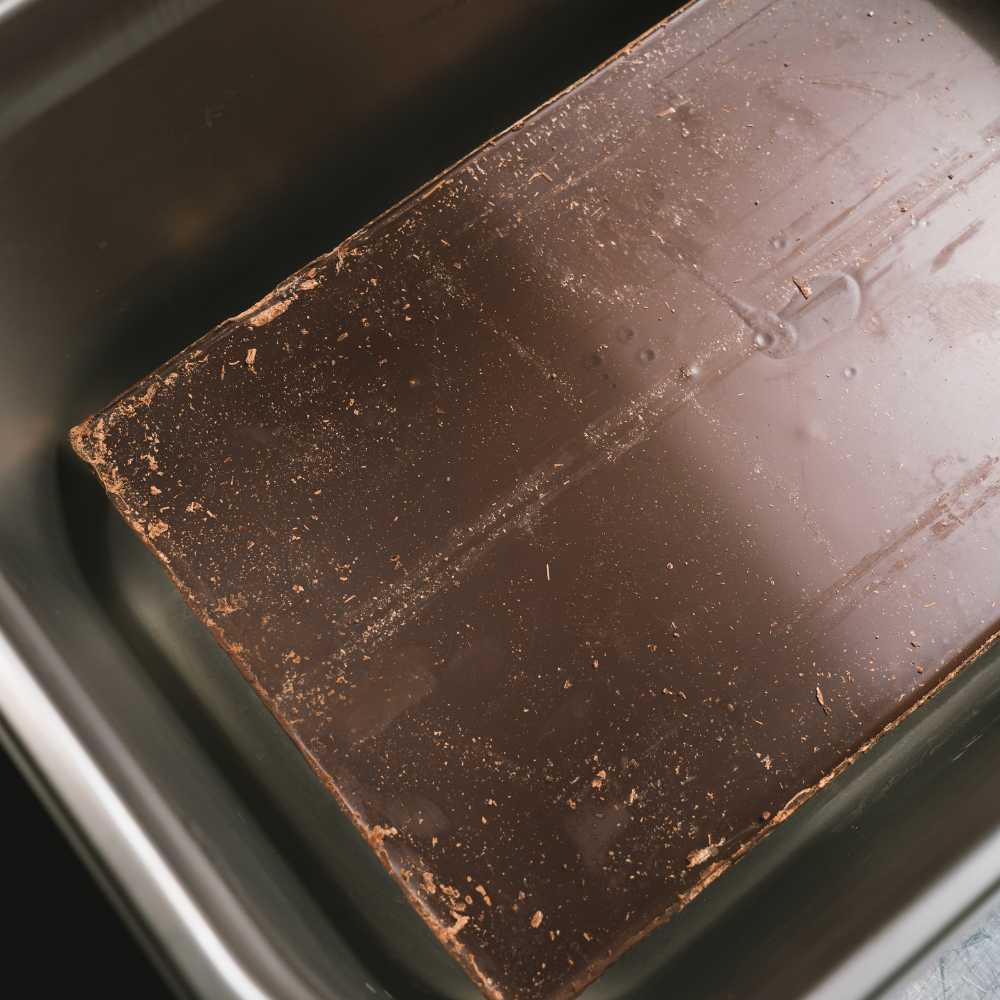 chocolate para almendras tostadas con chocolate