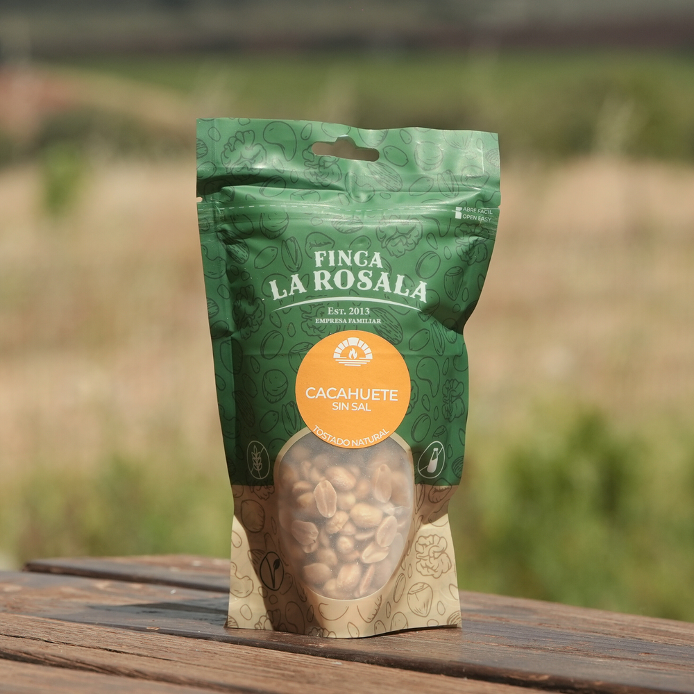 Unsalted peanuts (natural roasted)
