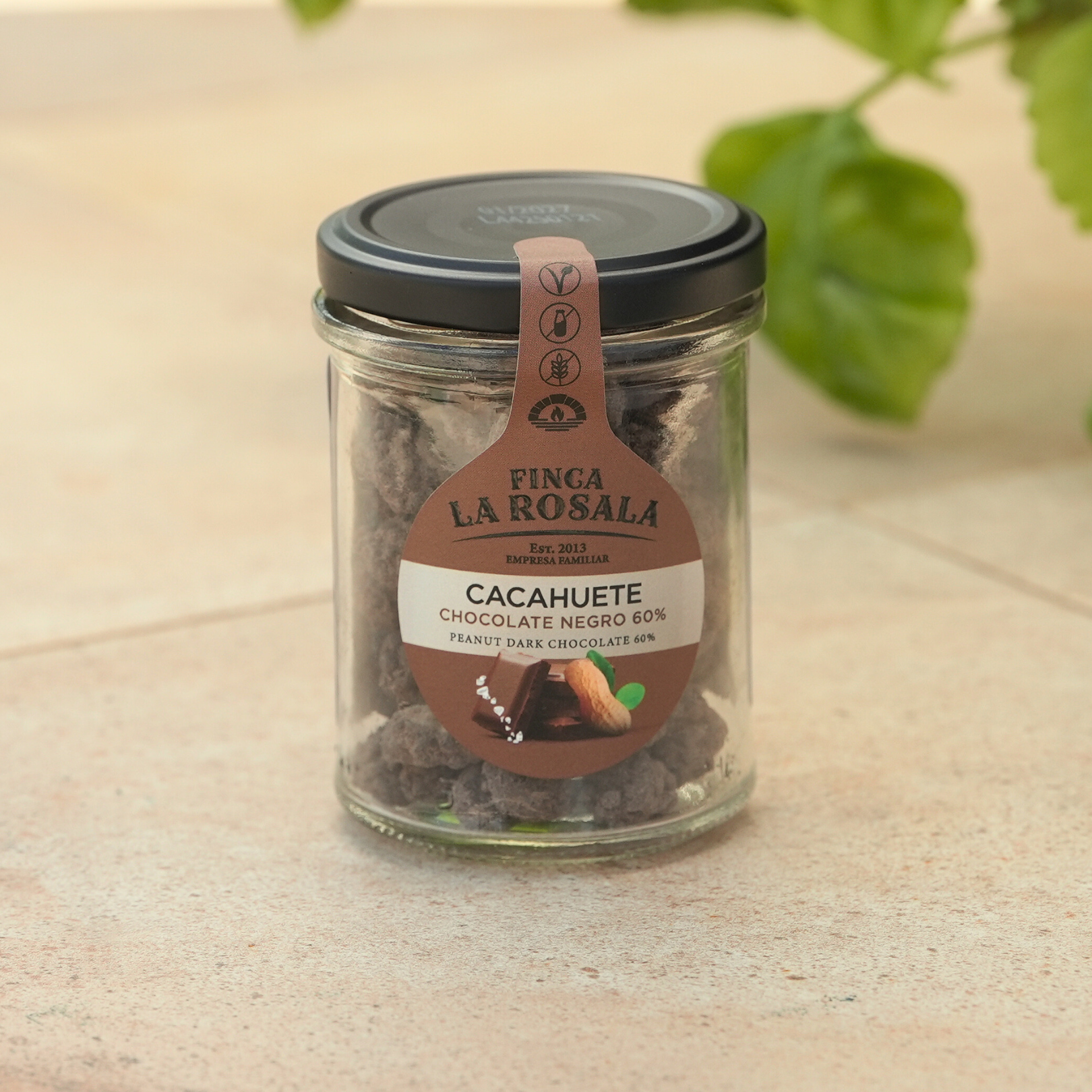 Cacahuete Chocolate Negro 60%
