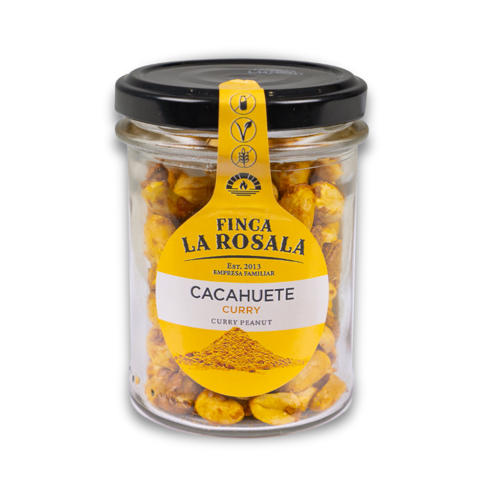 cacahuete gourmet curry 90g
