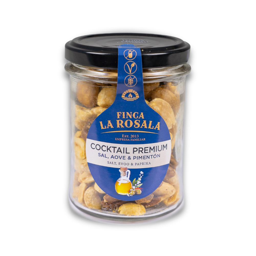 cocktail frutos secos salados gourmet 90g