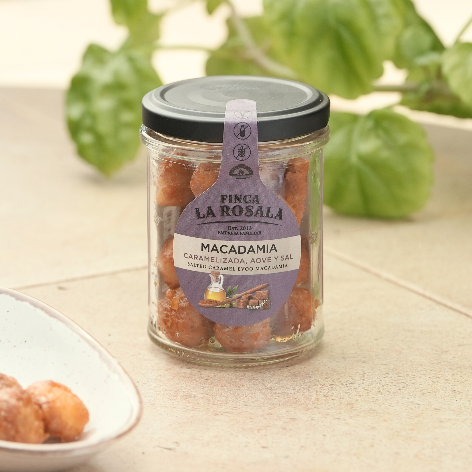Macadamia Caramelizada, AOVE&Sal