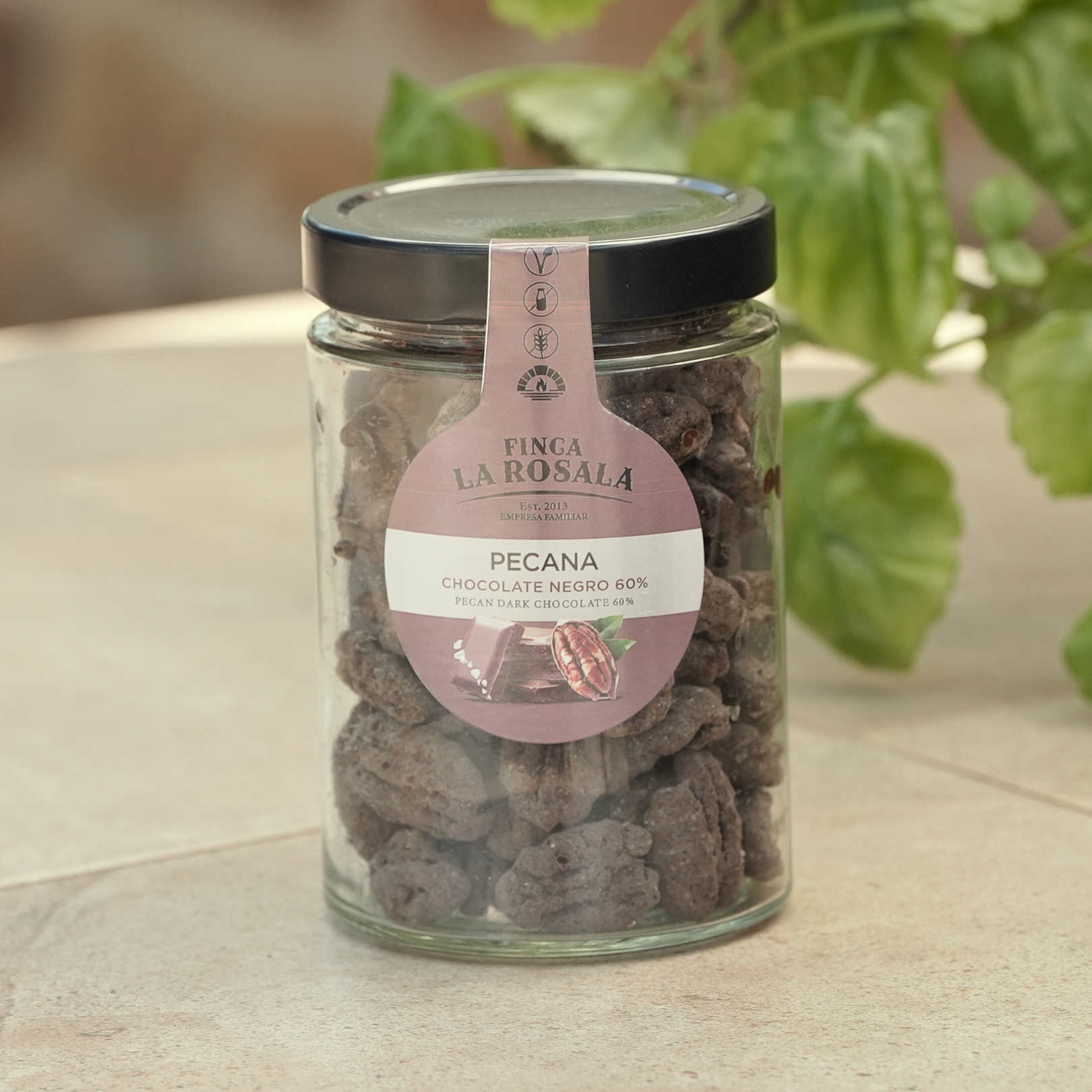 Pecana Chocolate Negro 60%