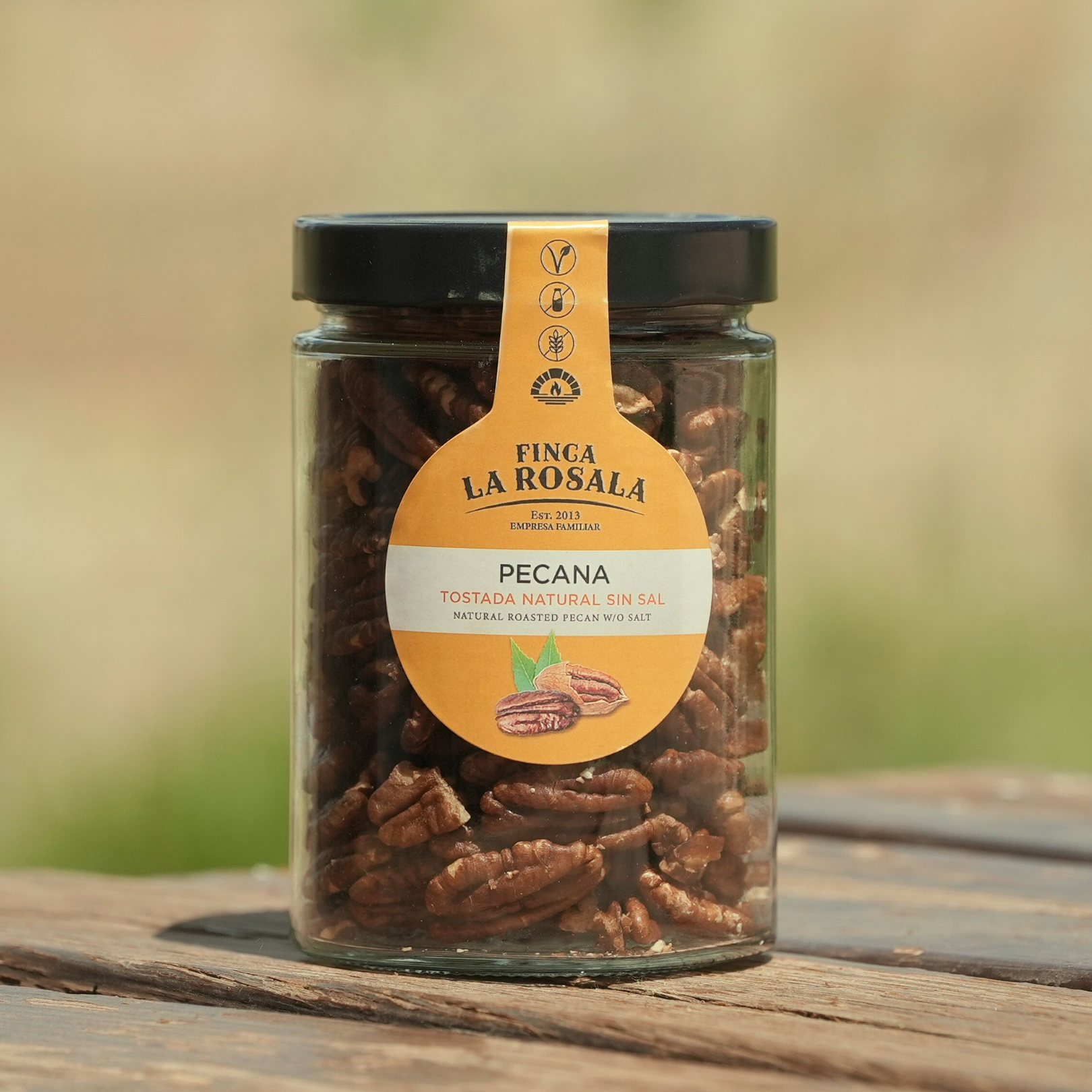 Pecana sin sal (Tostado natural)