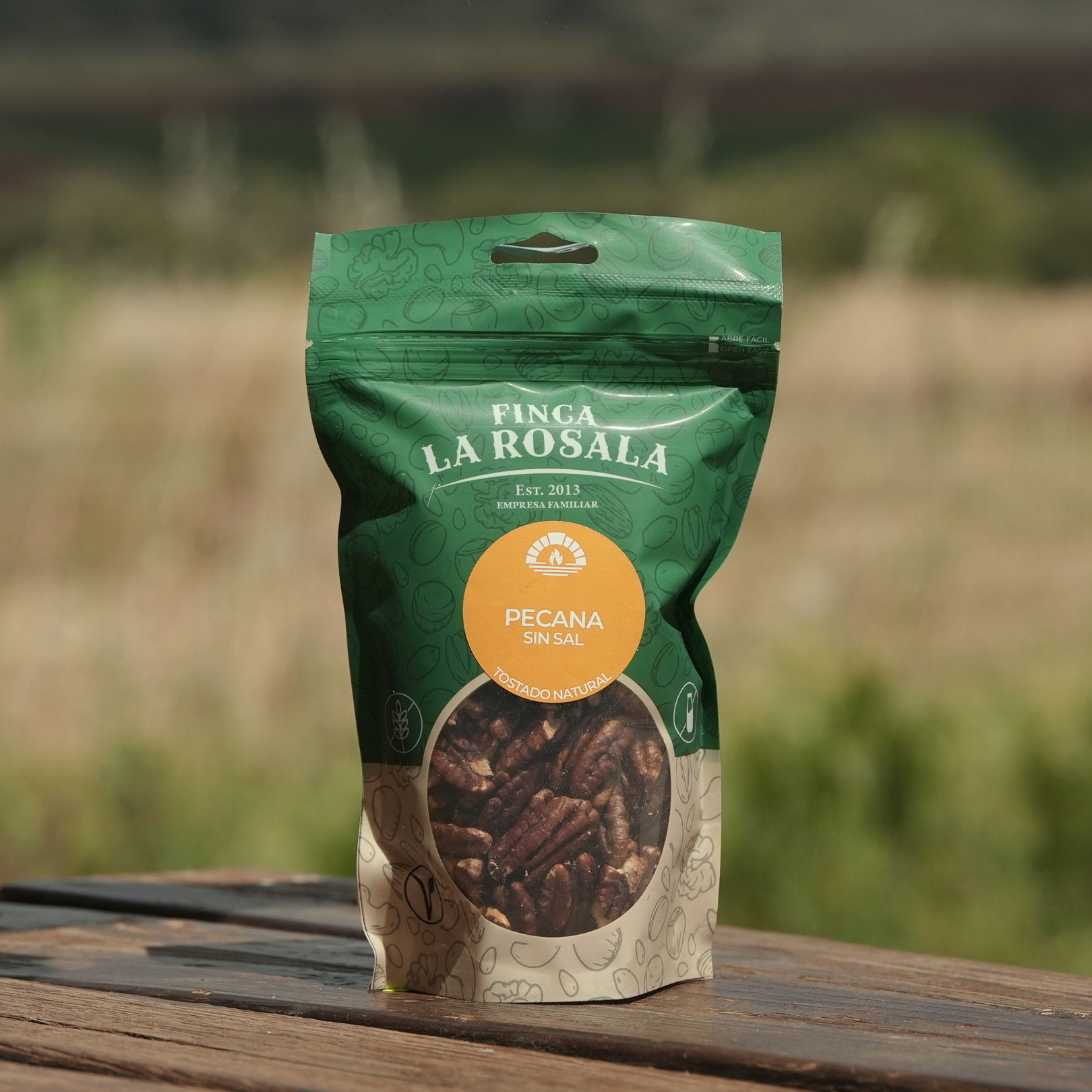 Pecana sin sal (Tostado natural)