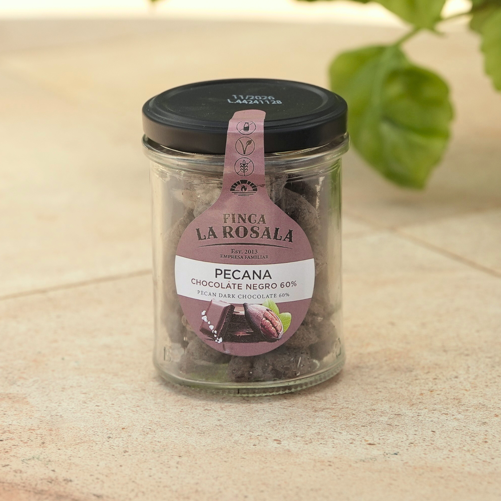 Pecana Chocolate Negro 60%