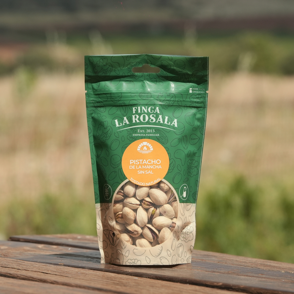 Jumbo Pistachio from La Mancha without salt (Natural Roasted)