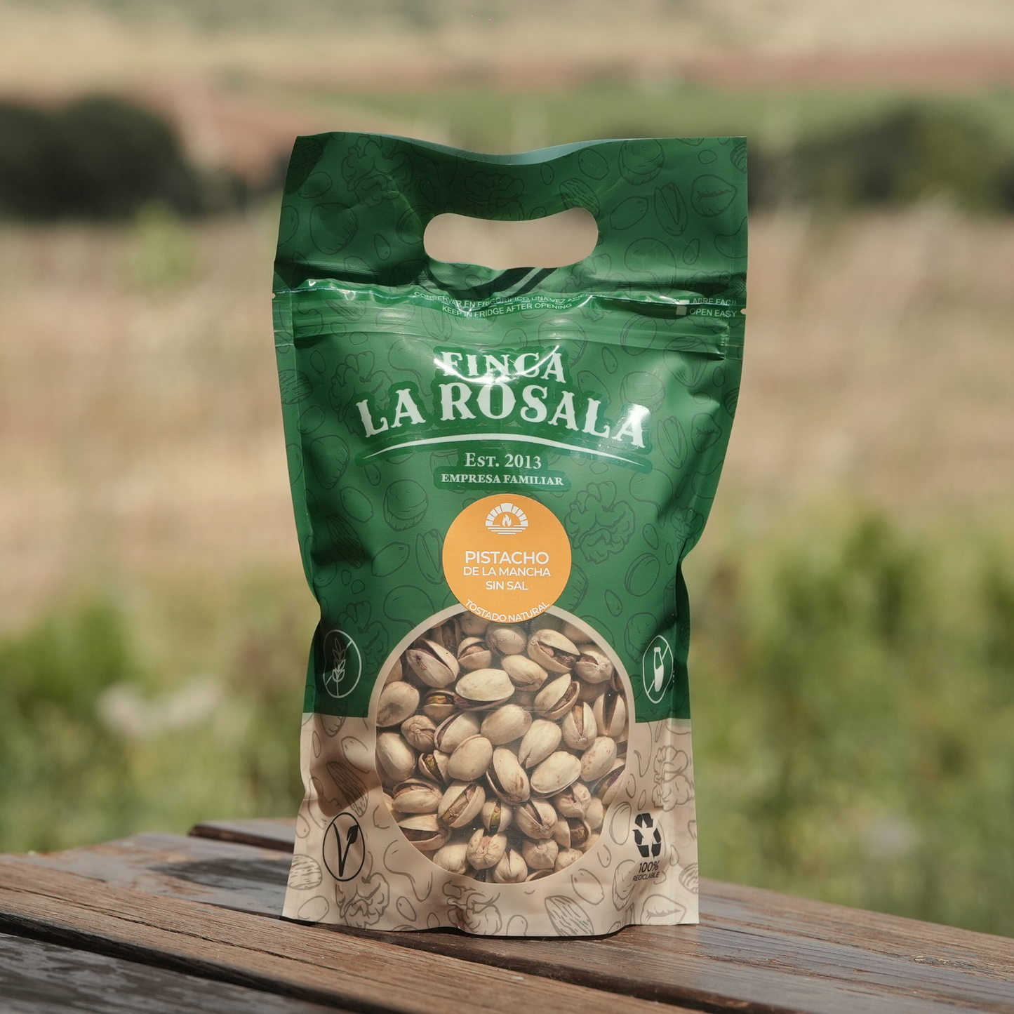 
                  
                    Jumbo Pistachio from La Mancha without salt (Natural Roasted)
                  
                
