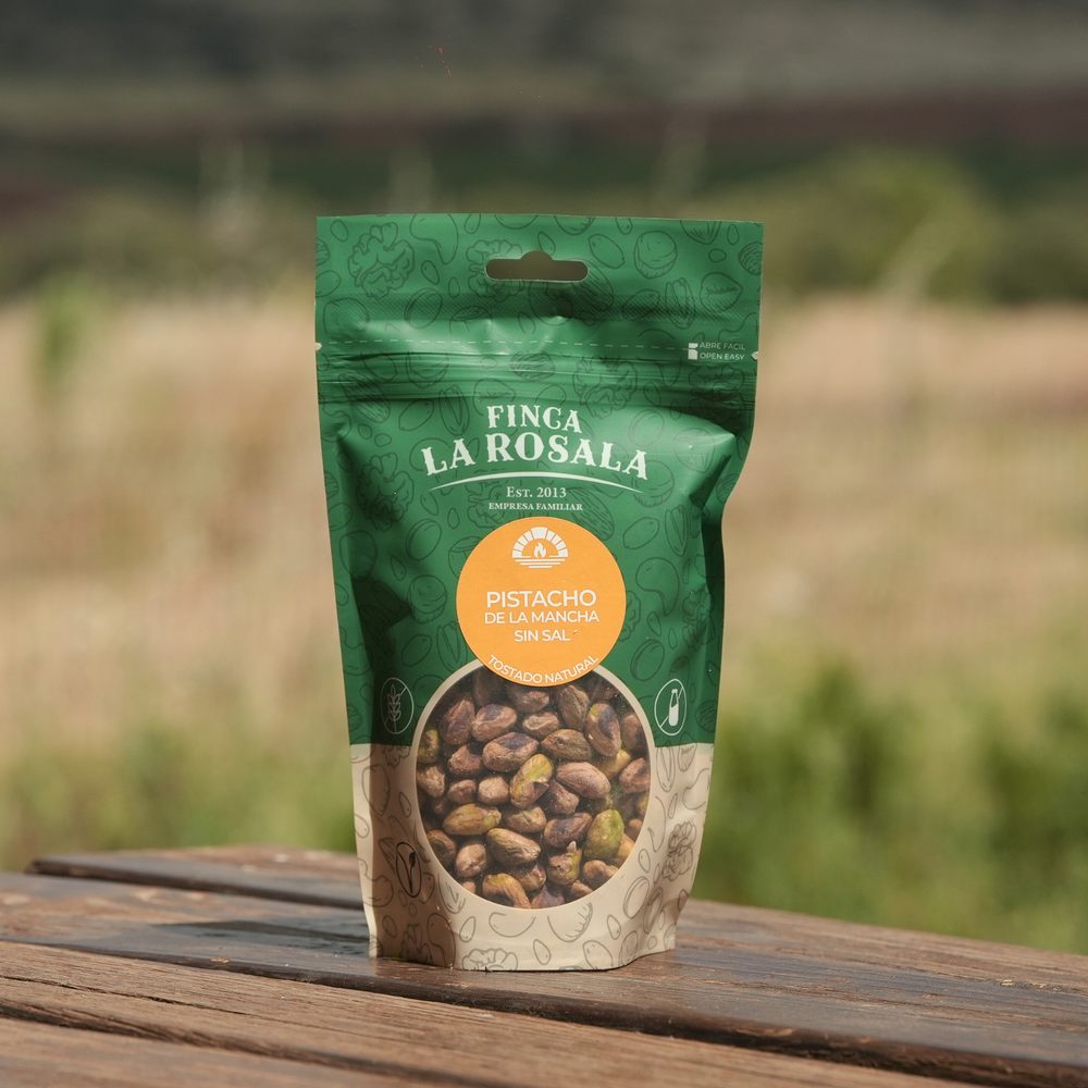 Pistachio grain from La Mancha without salt (Natural Roasted)