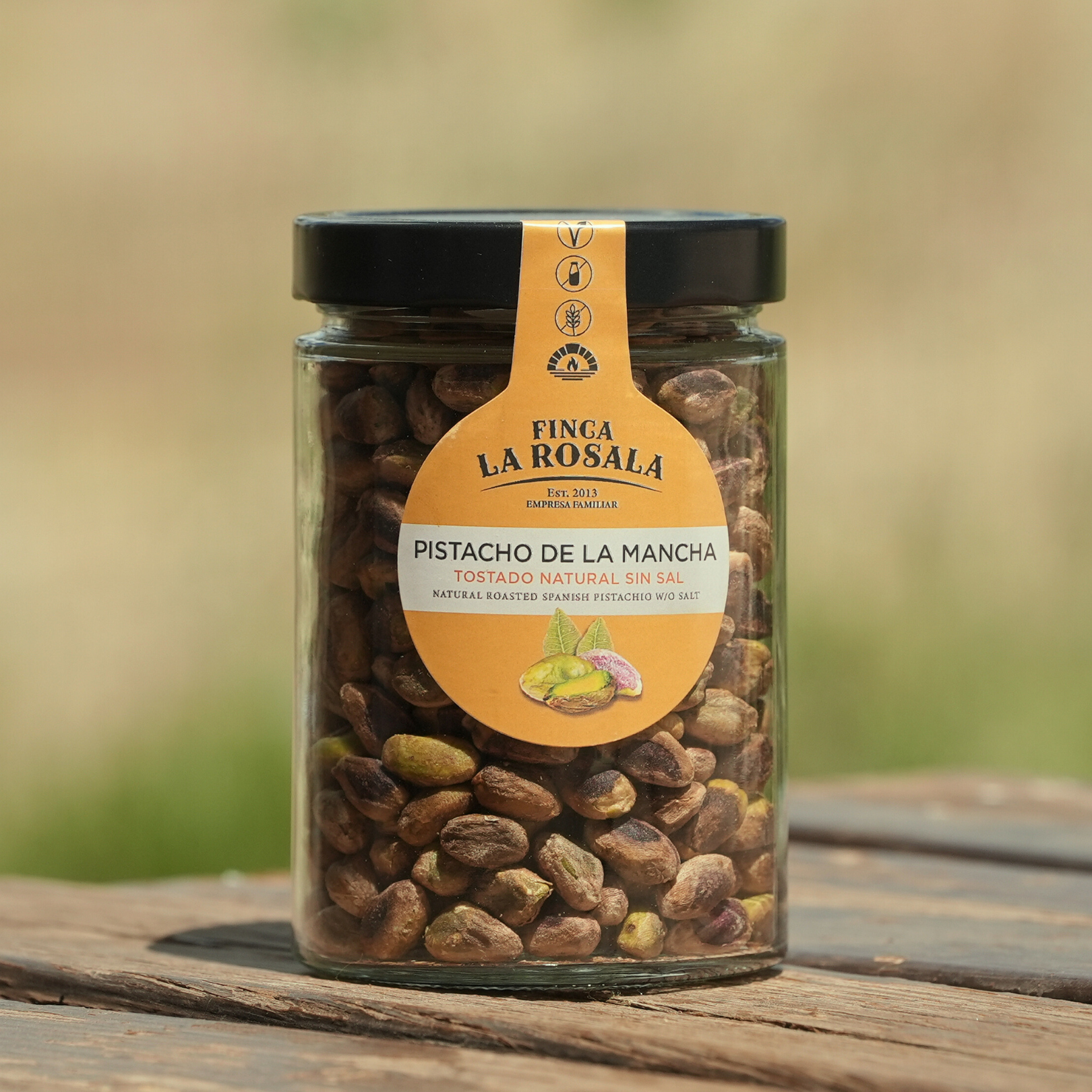 Pistacho grano sin sal (Tostado Natural)