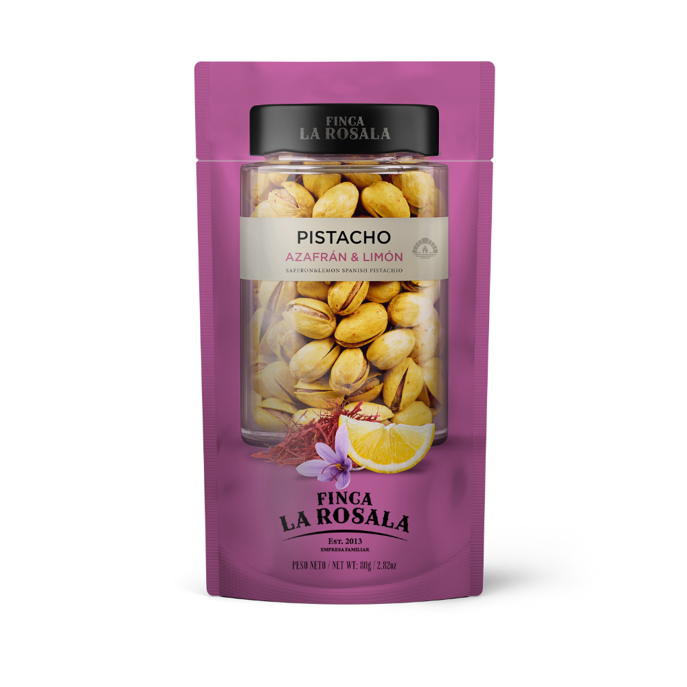 pistachos azafran doypack 80g