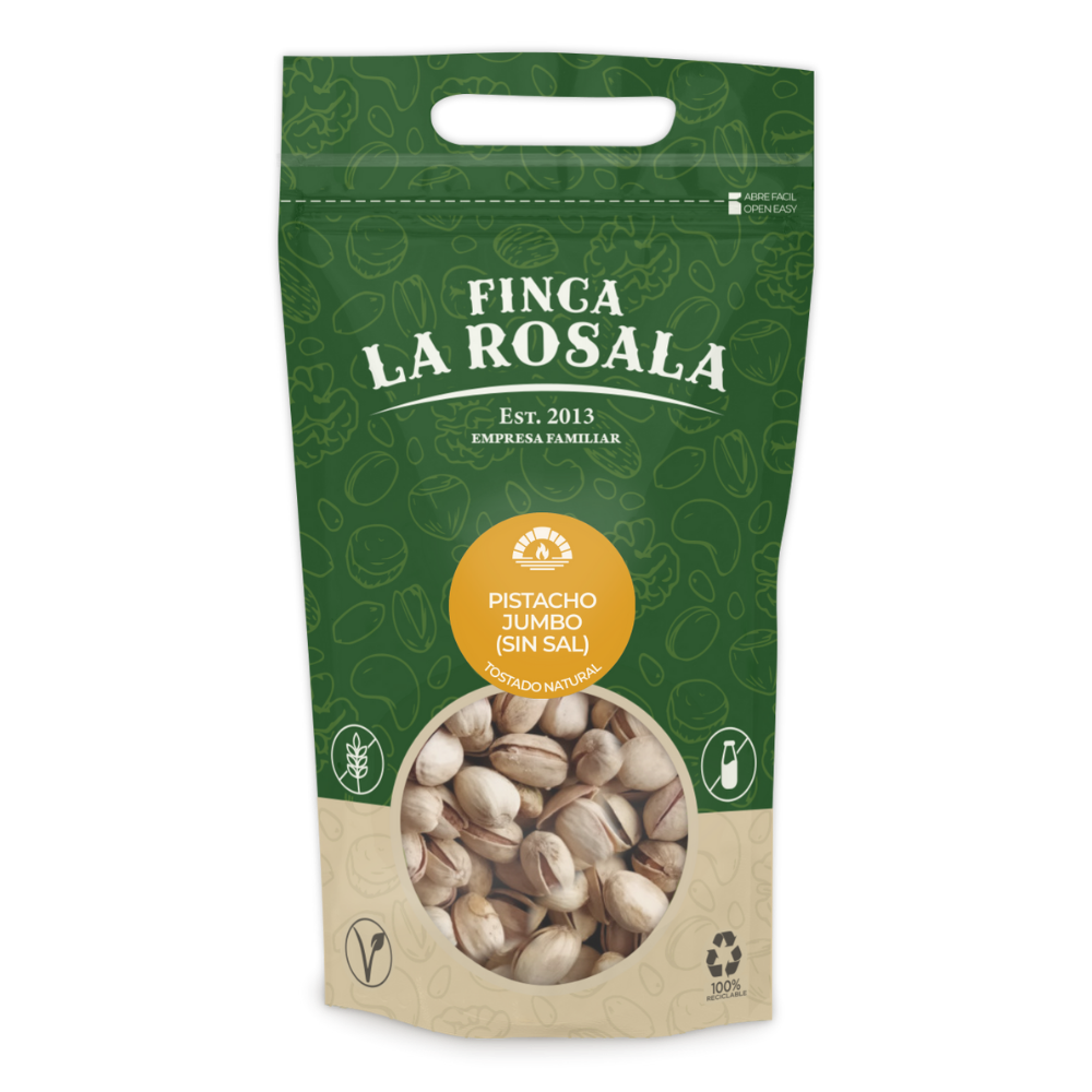 
                  
                    Jumbo Pistachio from La Mancha without salt (Natural Roasted)
                  
                