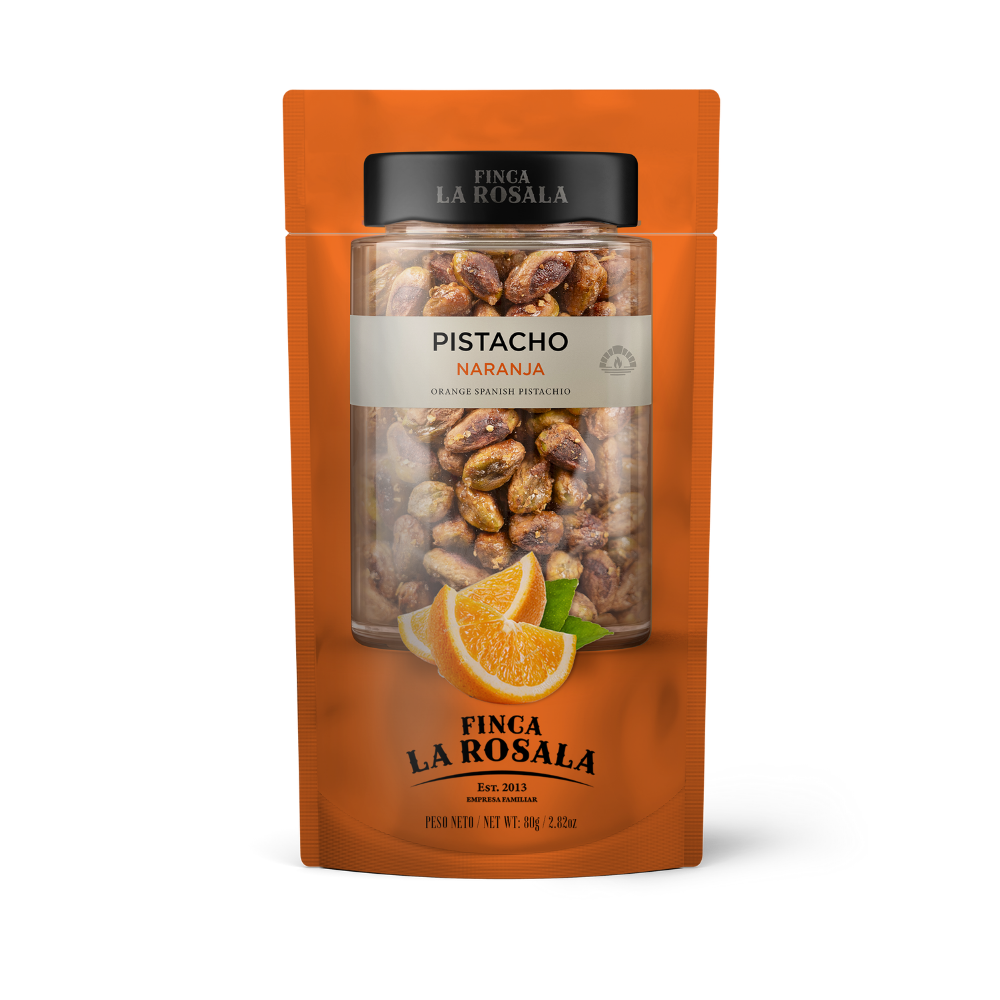 pistachos gourmet tostados naranja