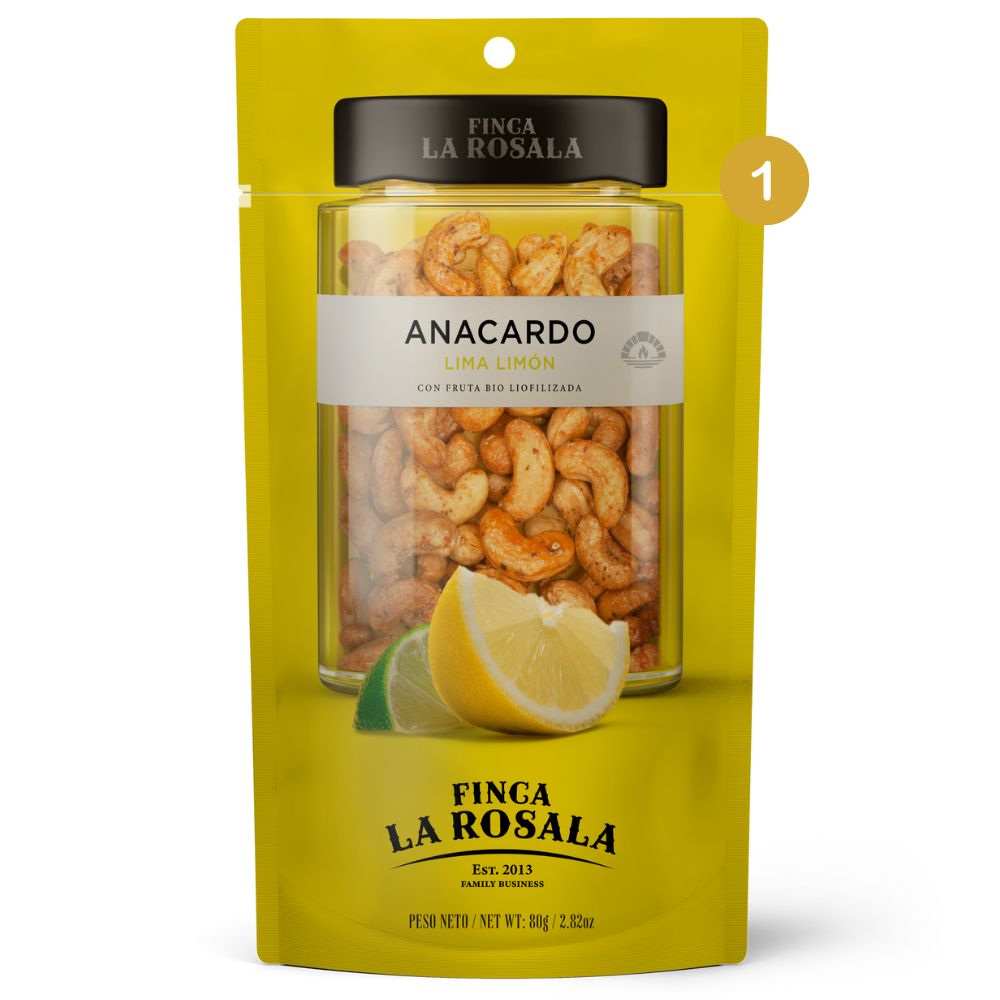 
                  
                    bolsa 80 gramos anacardo lima limón
                  
                
