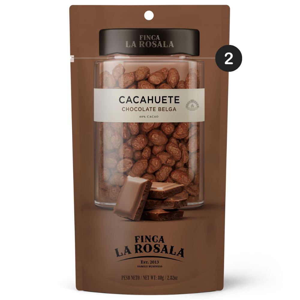
                  
                    bolsa 80 gramos cacahuete chocolate sin lactosa
                  
                