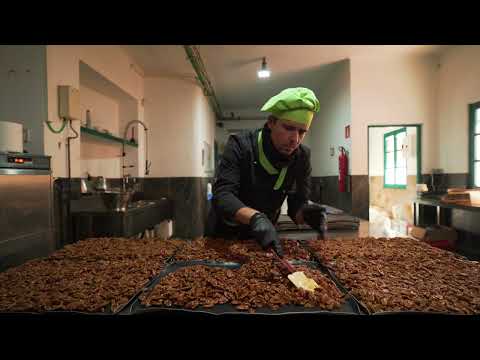 como tostar pecanas con miel video