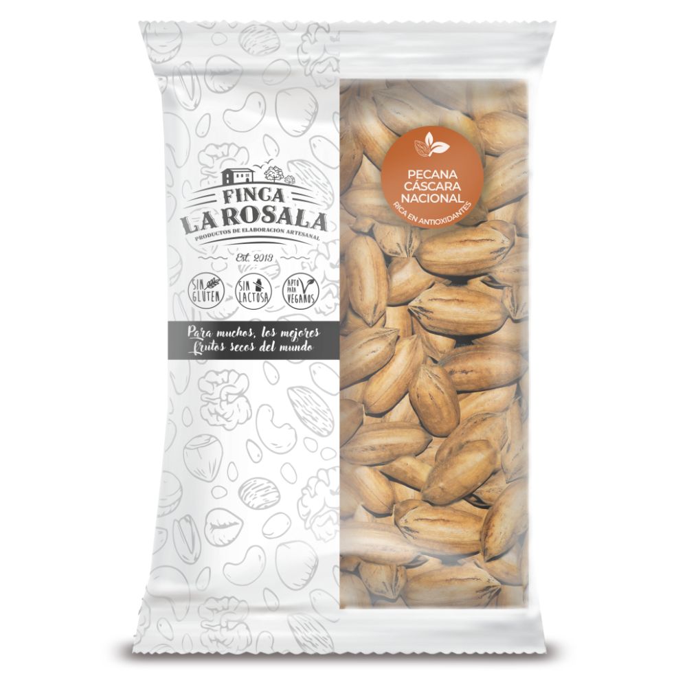 
                  
                    pecana cáscara cruda bolsa 700 gramos 
                  
                